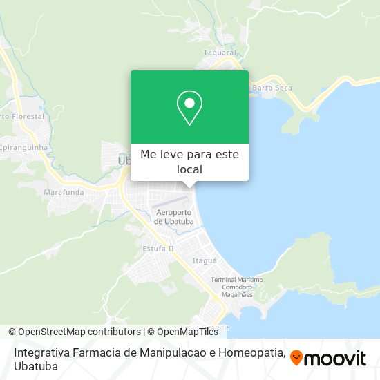 Integrativa Farmacia de Manipulacao e Homeopatia mapa