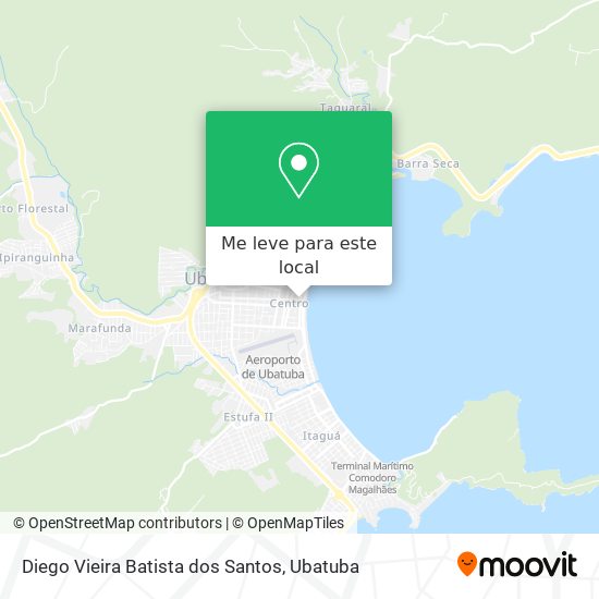 Diego Vieira Batista dos Santos mapa