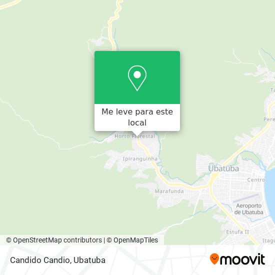 Candido Candio mapa