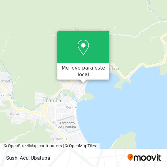 Sushi Acu mapa