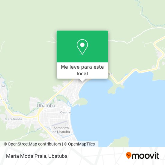 Maria Moda Praia mapa