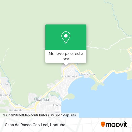 Casa de Racao Cao Leal mapa