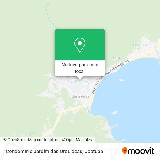 Condomínio Jardim das Orquídeas mapa