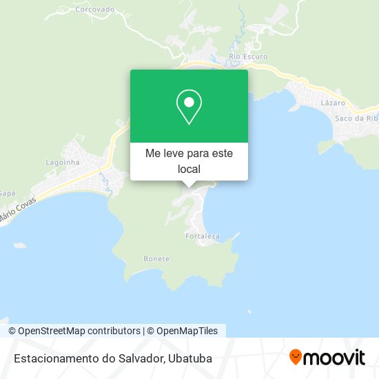 Estacionamento do Salvador mapa
