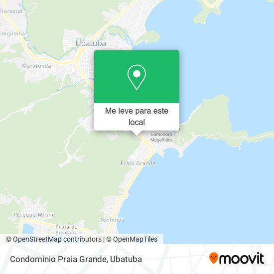 Condominio Praia Grande mapa