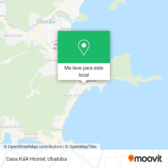 Casa Ka'A Hostel mapa