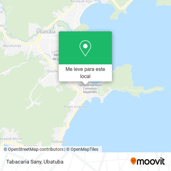 Tabacaria Sany mapa