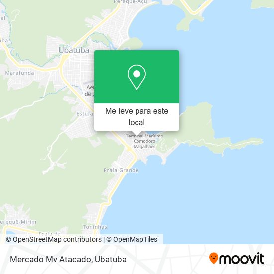 Mercado Mv Atacado mapa