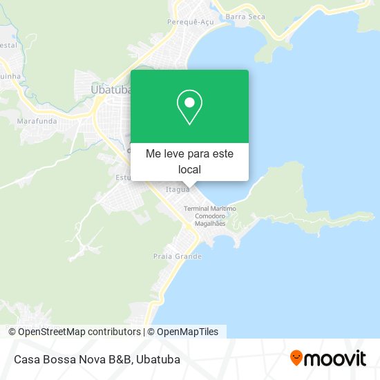 Casa Bossa Nova B&B mapa