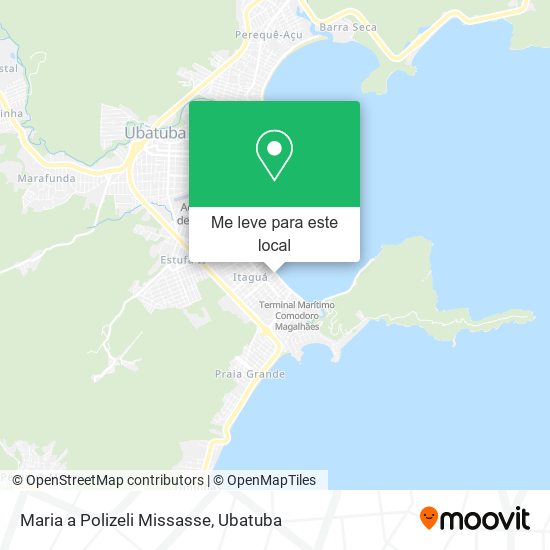 Maria a Polizeli Missasse mapa