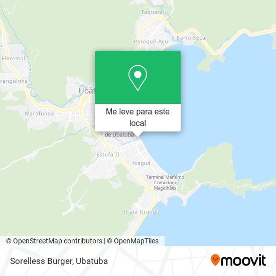 Sorelless Burger mapa