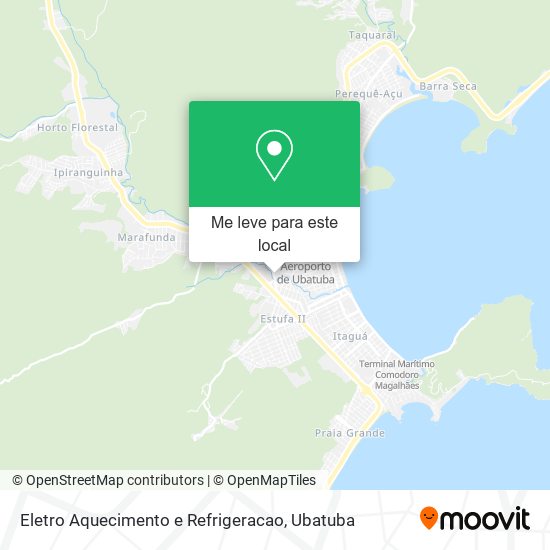Eletro Aquecimento e Refrigeracao mapa