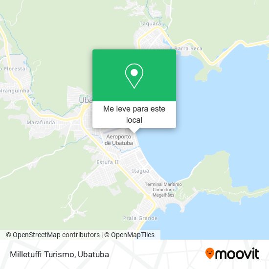 Milletuffi Turismo mapa