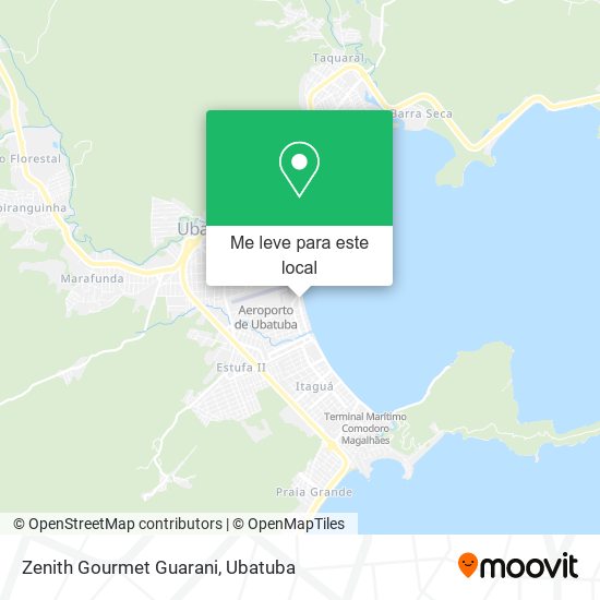 Zenith Gourmet Guarani mapa