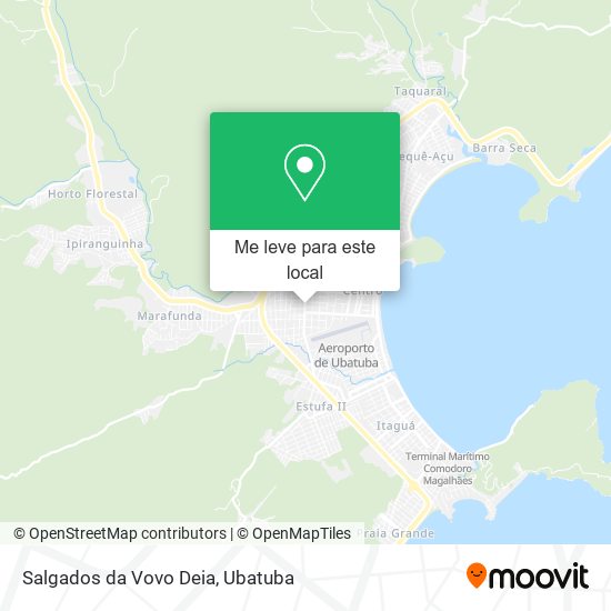 Salgados da Vovo Deia mapa