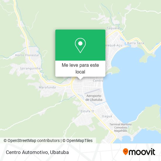 Centro Automotivo mapa