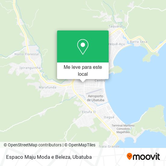 Espaco Maju Moda e Beleza mapa