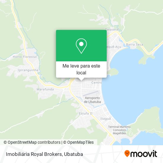 Imobiliária Royal Brokers mapa