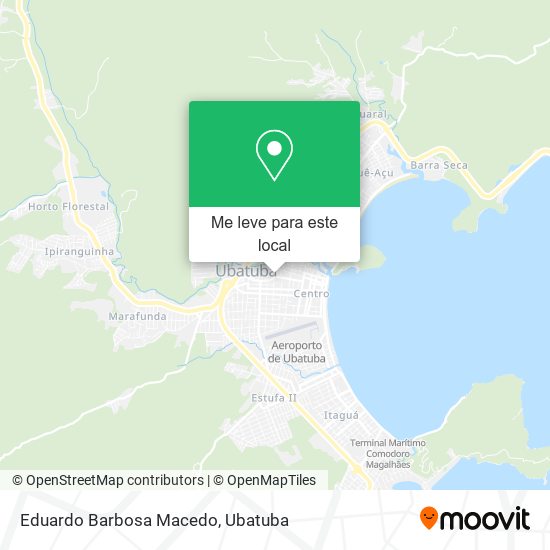 Eduardo Barbosa Macedo mapa