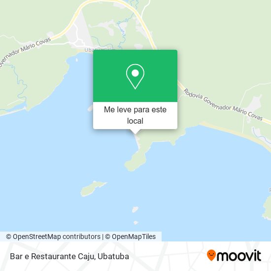 Bar e Restaurante Caju mapa