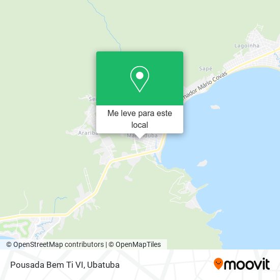 Pousada Bem Ti VI mapa