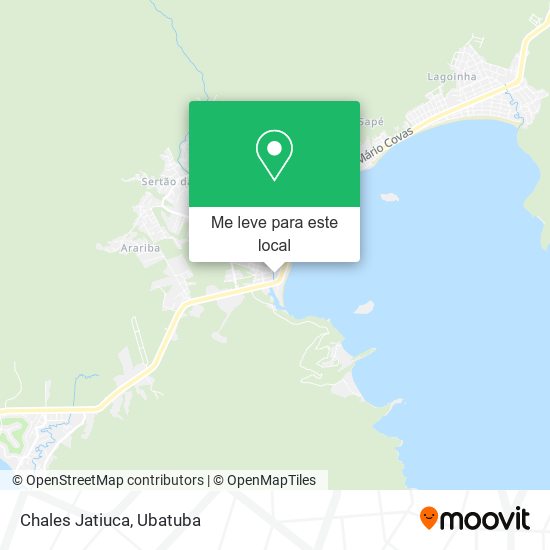 Chales Jatiuca mapa
