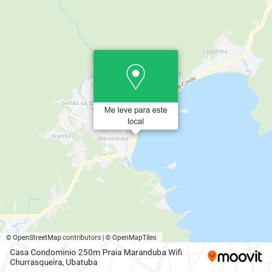 Casa Condominio 250m Praia Maranduba Wifi Churrasqueira mapa