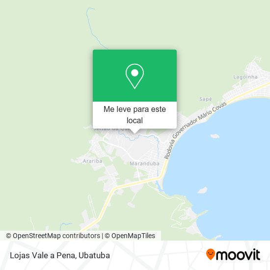 Lojas Vale a Pena mapa