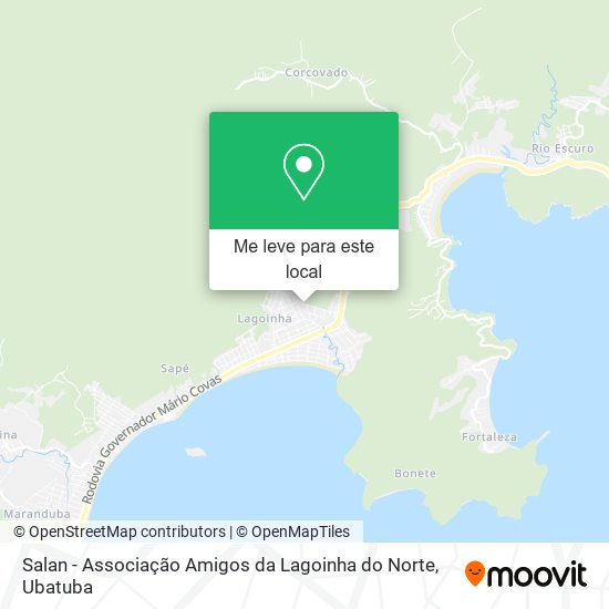 Salan - Associação Amigos da Lagoinha do Norte mapa