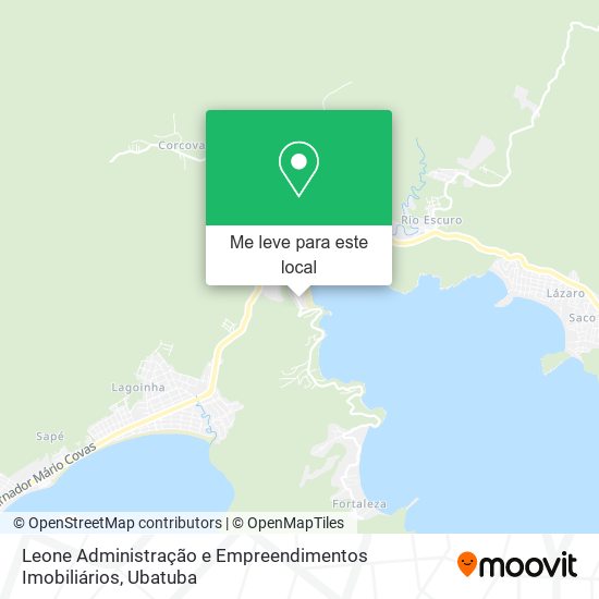 Leone Administração e Empreendimentos Imobiliários mapa