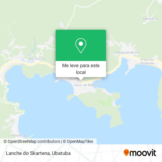 Lanche do Skartena mapa