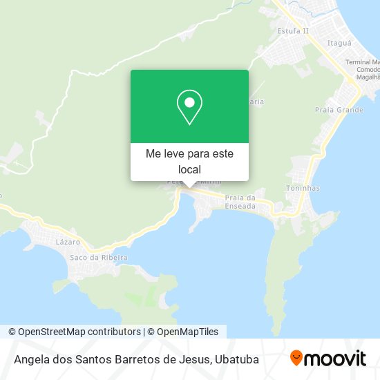 Angela dos Santos Barretos de Jesus mapa