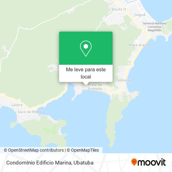 Condomínio Edificio Marina mapa