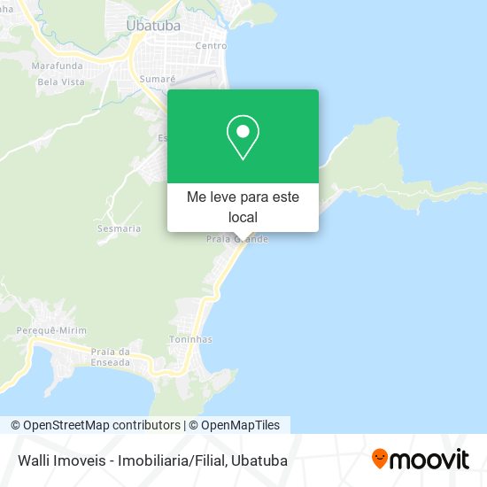 Walli Imoveis - Imobiliaria / Filial mapa