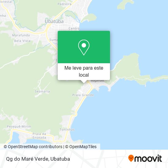 Qg do Maré Verde mapa