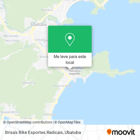 Brisa's Bike Esportes Radicais mapa