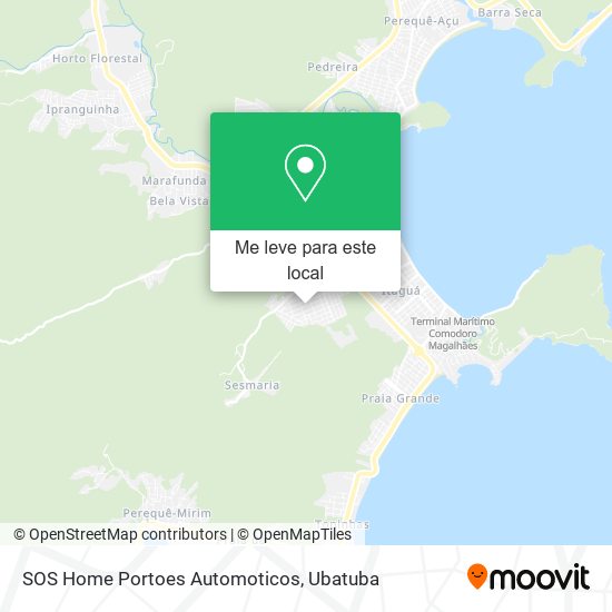 SOS Home Portoes Automoticos mapa