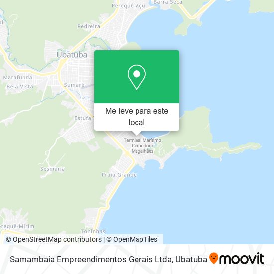 Samambaia Empreendimentos Gerais Ltda mapa
