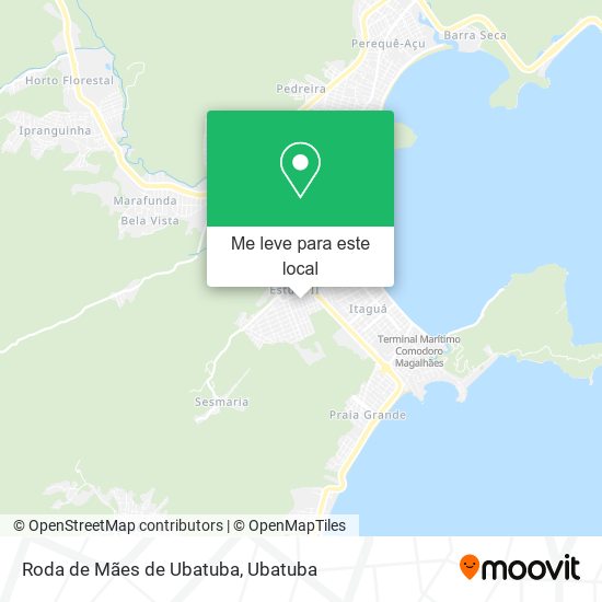 Roda de Mães de Ubatuba mapa