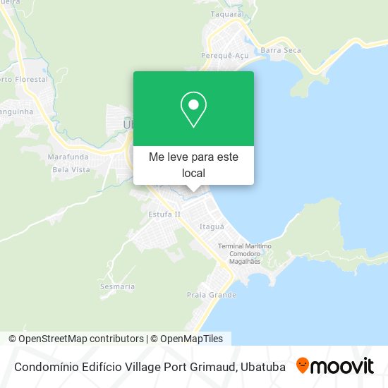 Condomínio Edifício Village Port Grimaud mapa