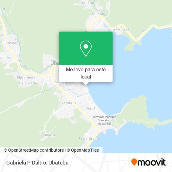 Gabriela P Daltro mapa