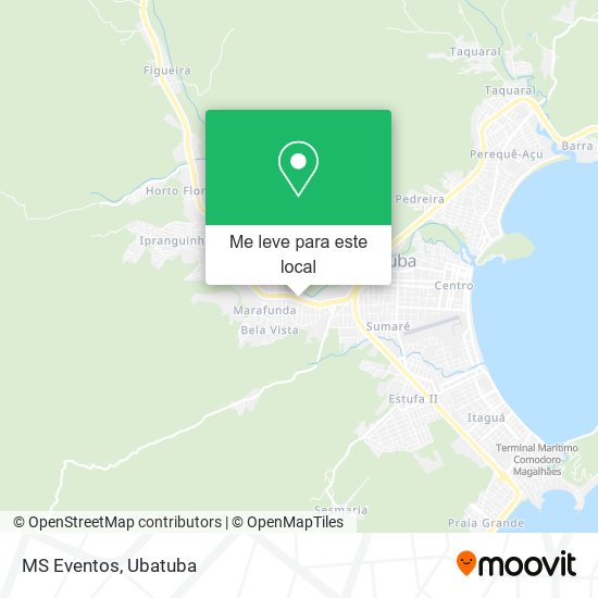 MS Eventos mapa