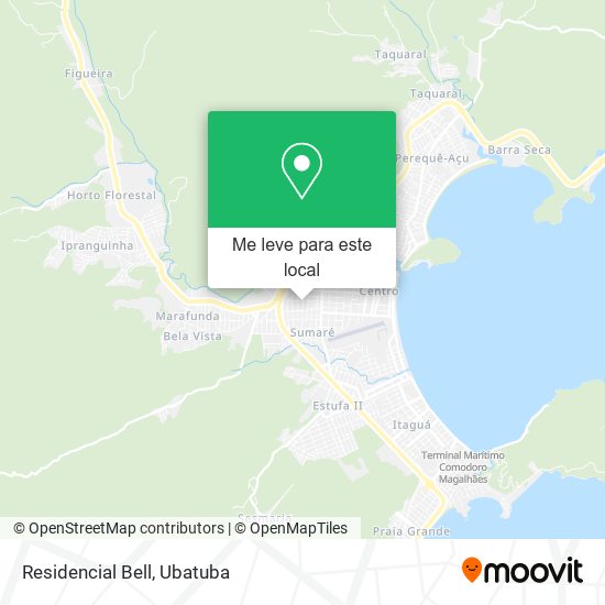 Residencial Bell mapa