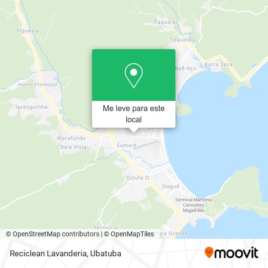 Reciclean Lavanderia mapa