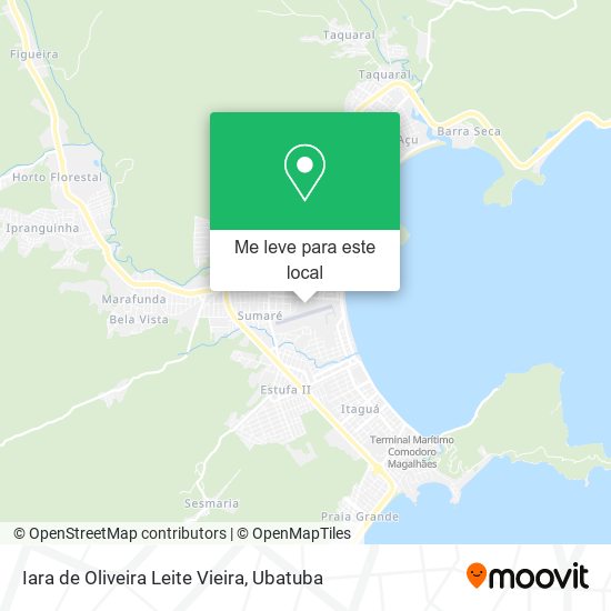 Iara de Oliveira Leite Vieira mapa