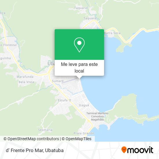 d' Frente Pro Mar mapa