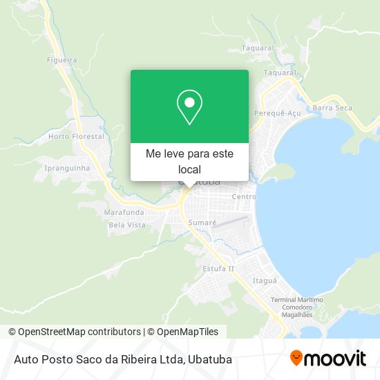 Auto Posto Saco da Ribeira Ltda mapa