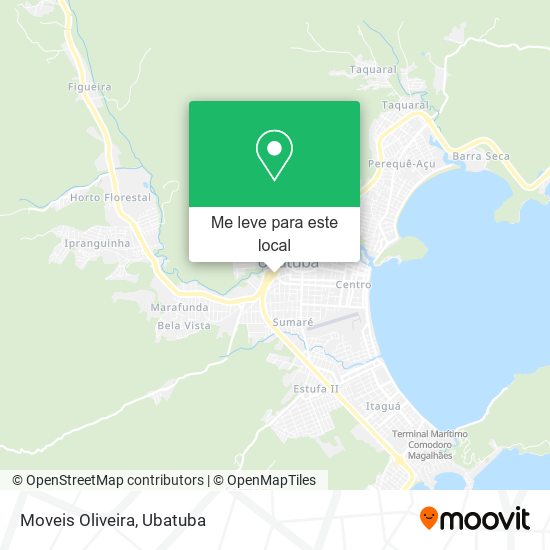 Moveis Oliveira mapa