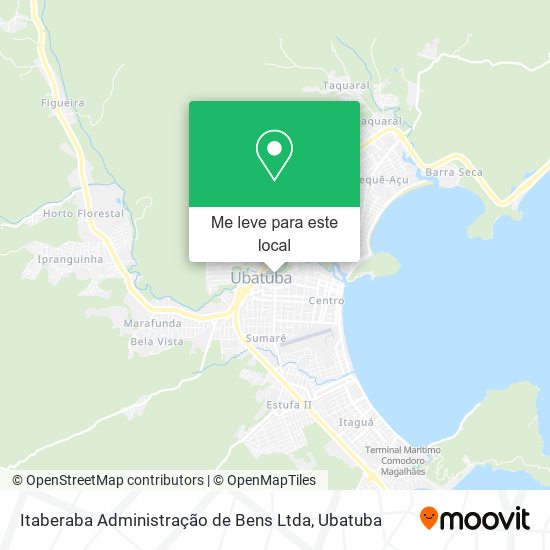 Itaberaba Administração de Bens Ltda mapa