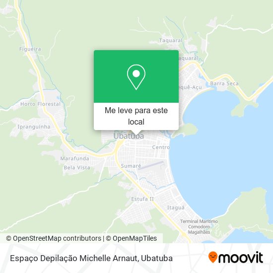 Espaço Depilação Michelle Arnaut mapa